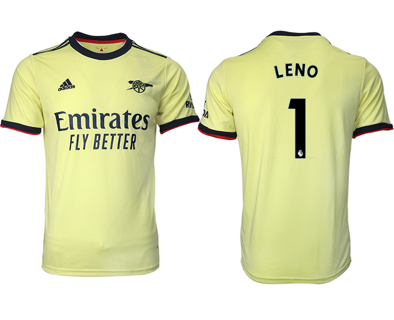 Men 2021-2022 Club Arsenal away aaa version green #1 Soccer Jersey
